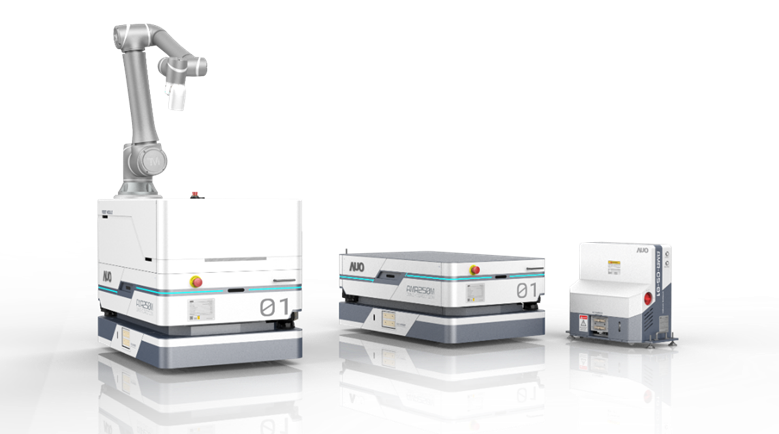 88858cc永利數位開發的自主式移動機器人（AMR250M），搭配全向輪並結合AI演算法、2D LiDAR、3D攝影機等技術，協助客戶實現產線全自動化